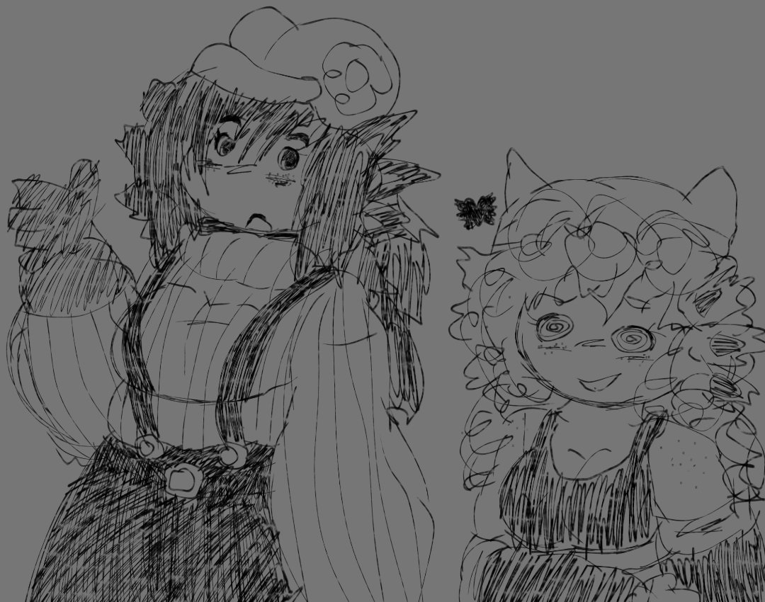 theartxolotl76's tweet photo. What are they talking about.... @SimplyAnApple https://t.co/fS3RHOhIu9
