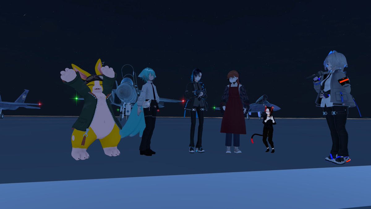 Halcyon_Days_po's tweet photo. ゆるゆるエアショーみてきた!
Rattyさんが飛ぶとは思ってなかったからめっちゃびっくりした(;'ω'∩)
ショー最高だったけど、うちが撮った静止画では感動が伝わらないから
是非みんな生のやつを見てほしい…!
#私立VRC学園
#YYAC https://t.co/ac7ZlM2jR9