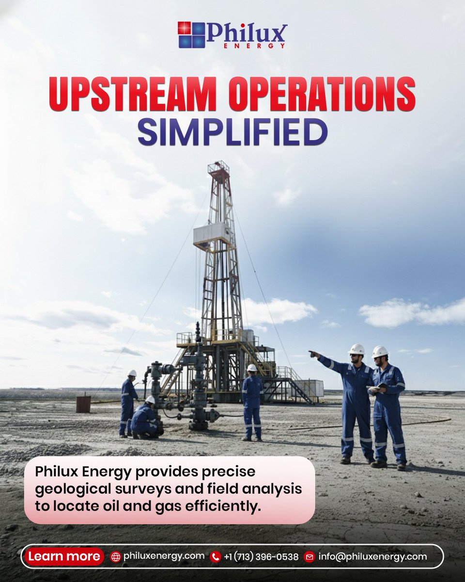 PhiluxEnergy's tweet photo. Upstream work demands accuracy from day one. Philux Energy supports exploration with precise surveys and real field insight helping teams locate and gas faster, smarter, and with confidence.

Learn more at https://t.co/Sy2EyC4Pin

#UpstreamOperations #OilAndGas #EnergyExploration https://t.co/BC6CijXuTD