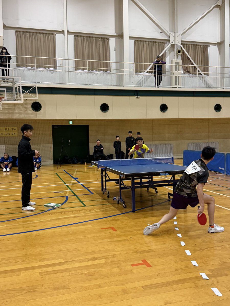 ishida_tta's tweet photo. 本日最終日！
#日韓中学選抜卓球リーグ https://t.co/PVNyxt9pP8