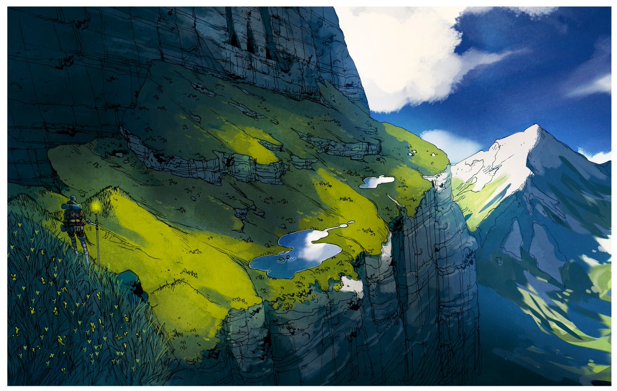 TheGameBakers's tweet photo. Aava’s climbed her entire life, determination driving her to the peak of every mountain she’s confronted. Now she faces the unbeaten Mt. Kami

There’s fellow mountainers, relics of lost civilizations, and stunning vistas to discover!

What route will take her to the top? https://t.co/nuC5XRFnsQ