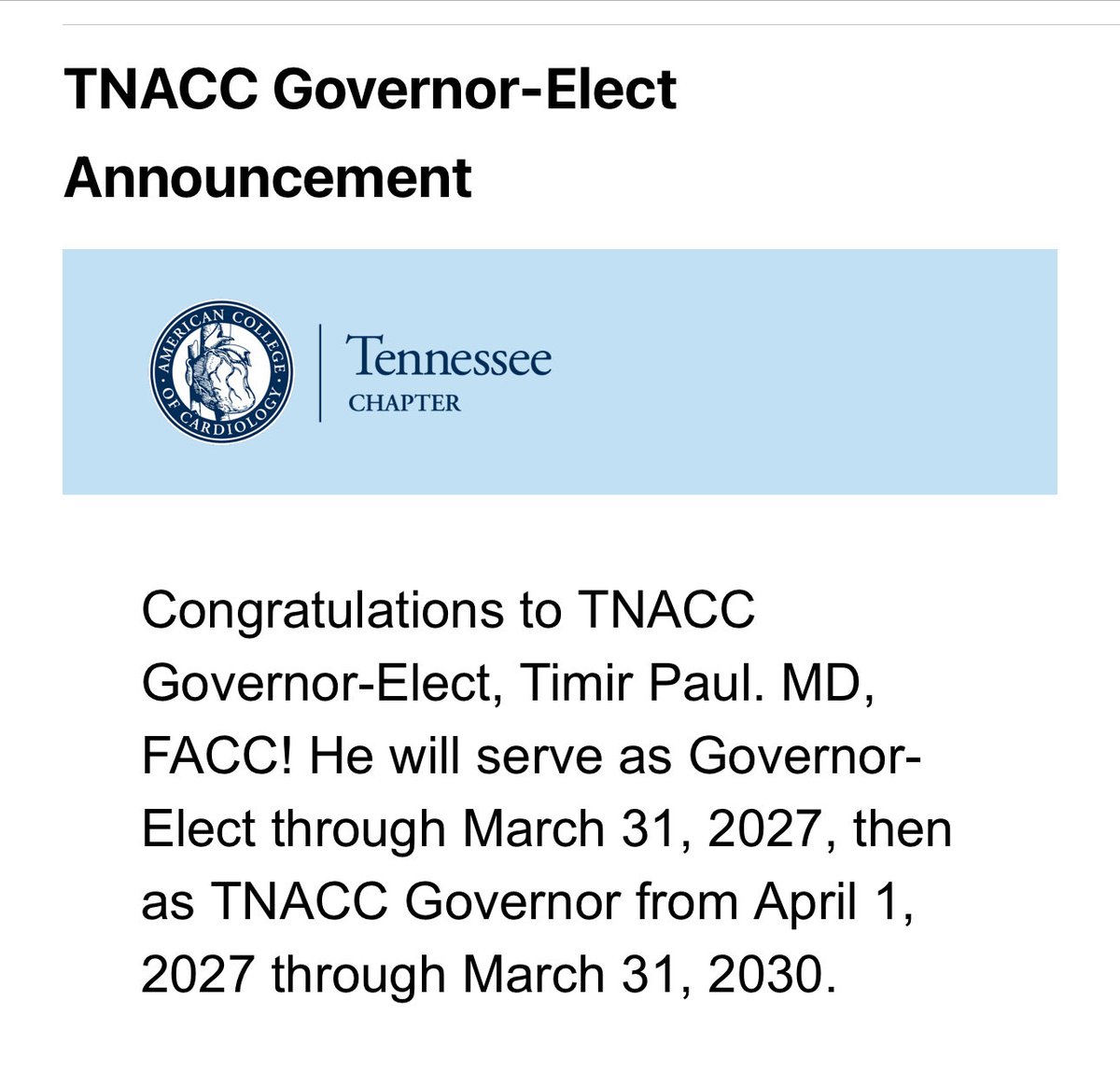 Timir Paul, MD, PhD, FACC, FSCAI, FAHA tweet media