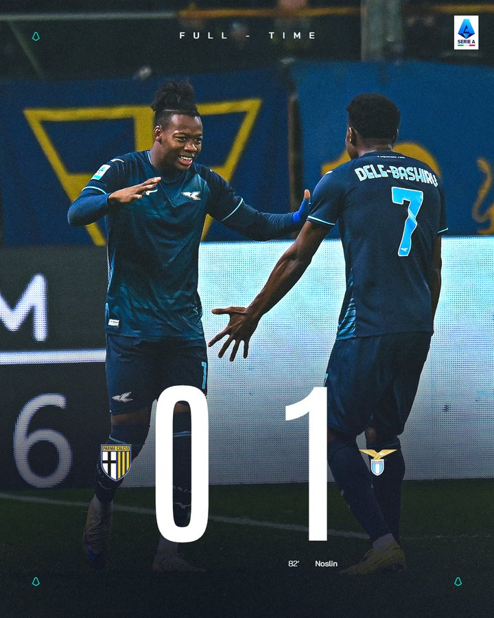 9人で戦い抜いたラツィオが、敵地パルマで堂々の白星を掴む 🔥 #ParmaLazio