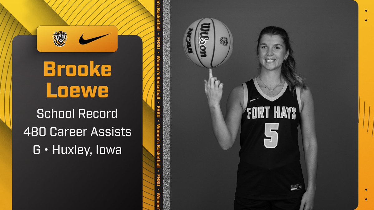 .<a href="/FHSUWBB/">FHSU WBB</a> senior Brooke Loewe dished out 13 assists in Saturday's 88-70 win over No. 6 Pittsburg State, giving the Huxley, Iowa native a school-record 480 career assists!