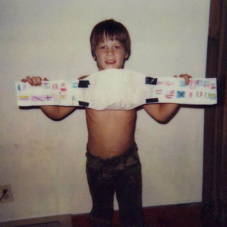 This kid had no idea the impact he would have on so many lives someday