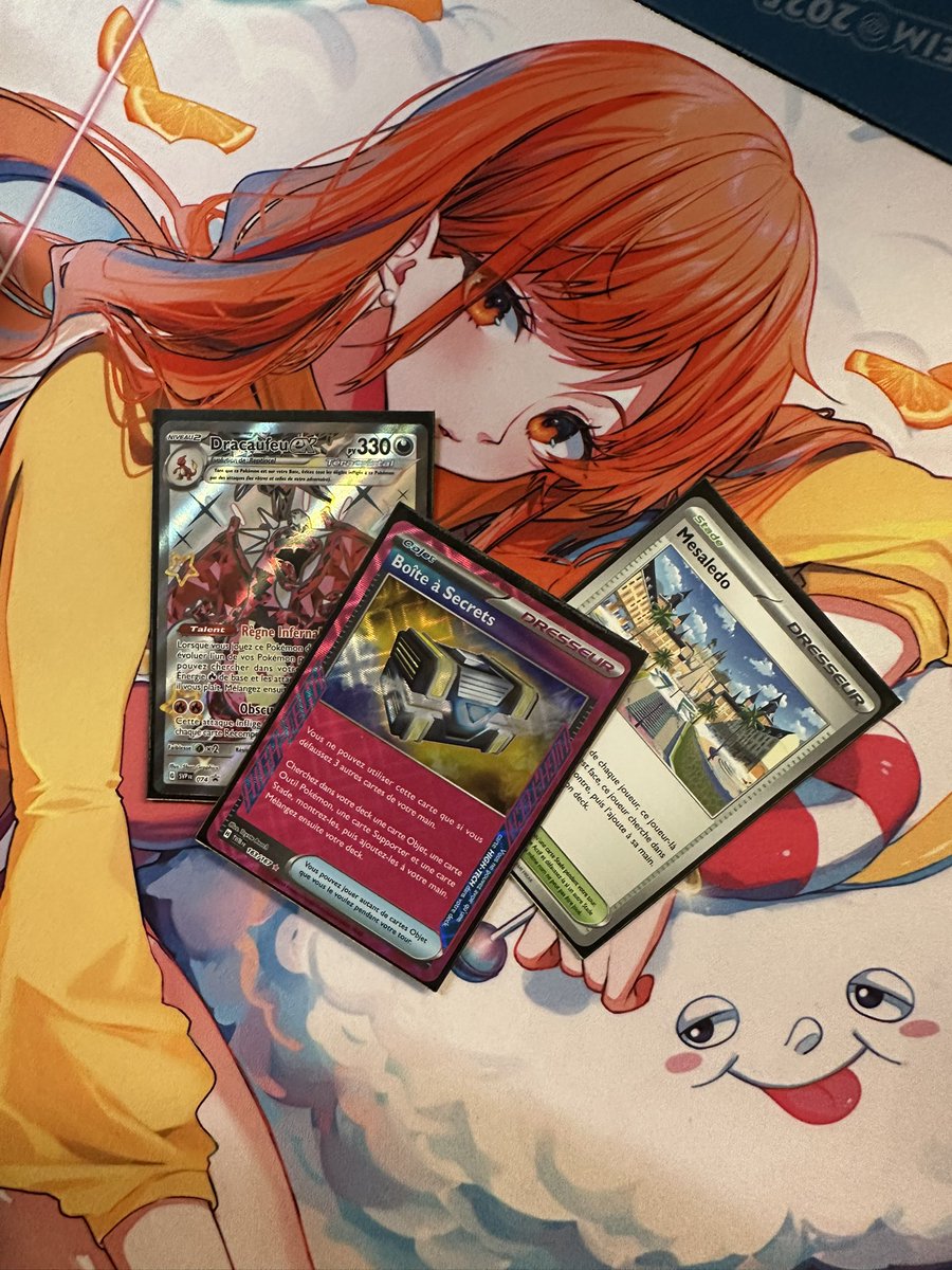 Hey je l’ai pas dit ici mais J’AI ENFIN GAGNÉ UNE CUP CETTE SAISON !

WW v Ire Foudre
LWT v Absol Kangou
LL v Lansso Boom
WW v Malvalame

Top 4
WW v Lansso Boom
WW v Dracaufeu Terrapagos

Vu toutes les merdes qui me tombent dessus dernièrement ça fait du bien ! 🫰🏻