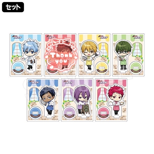 買取】黒子のバスケ 黒バス 中外 ミニアクリルスタンド カフェ 2025 求