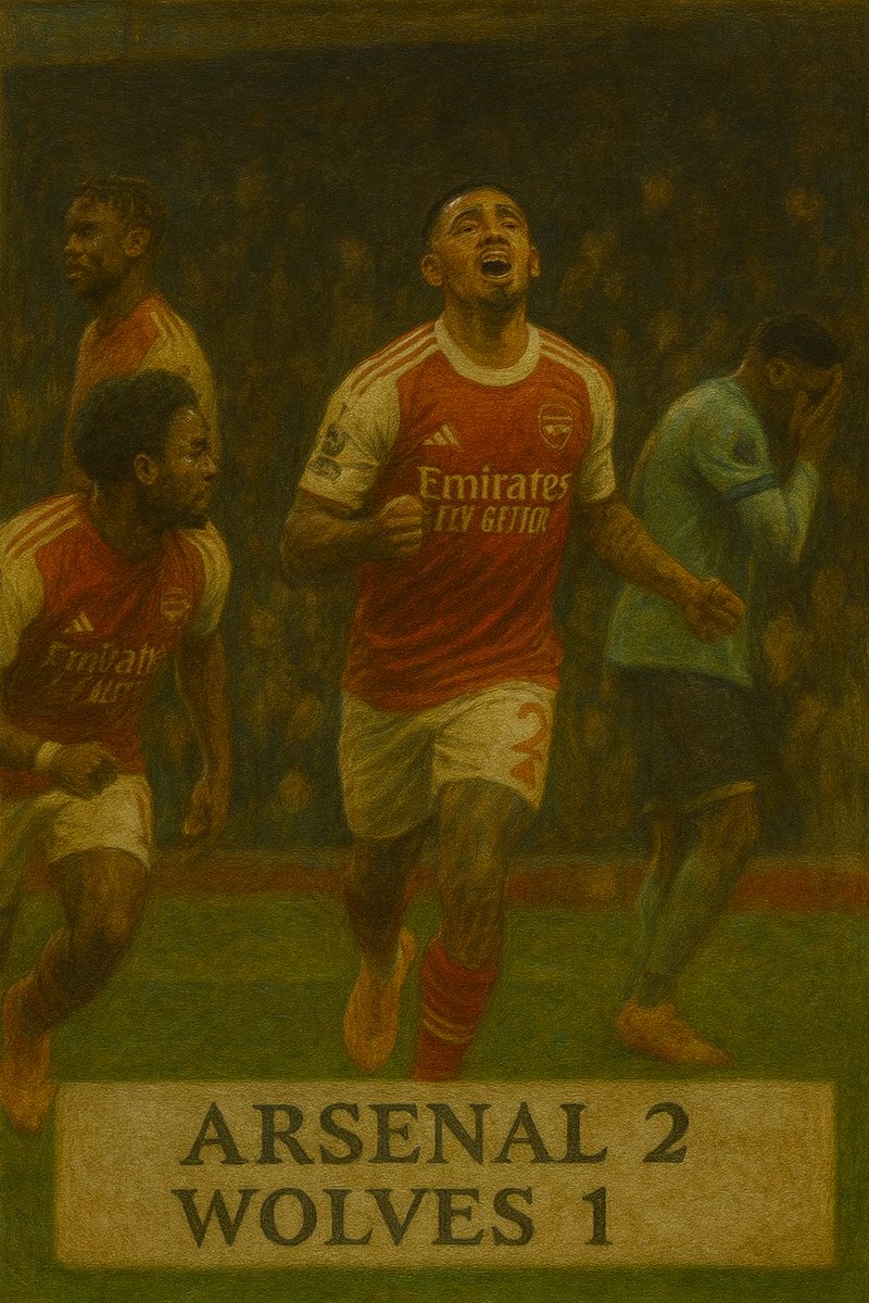 d4t4futib0L__'s tweet photo. Arsenal 2 - Wolves 1. 🔴

Tres puntos de oro en una actuación de plomo. El Arsenal ganó gracias a dos autogoles, pero los datos revelan un partido preocupante: dominio estéril y un '9' desconectado. 

¿Qué pasó realmente en el Emirates?

Abro hilo de análisis visual.👇 #Arsenal #Wolves #PremierLeague #DataAnalytics