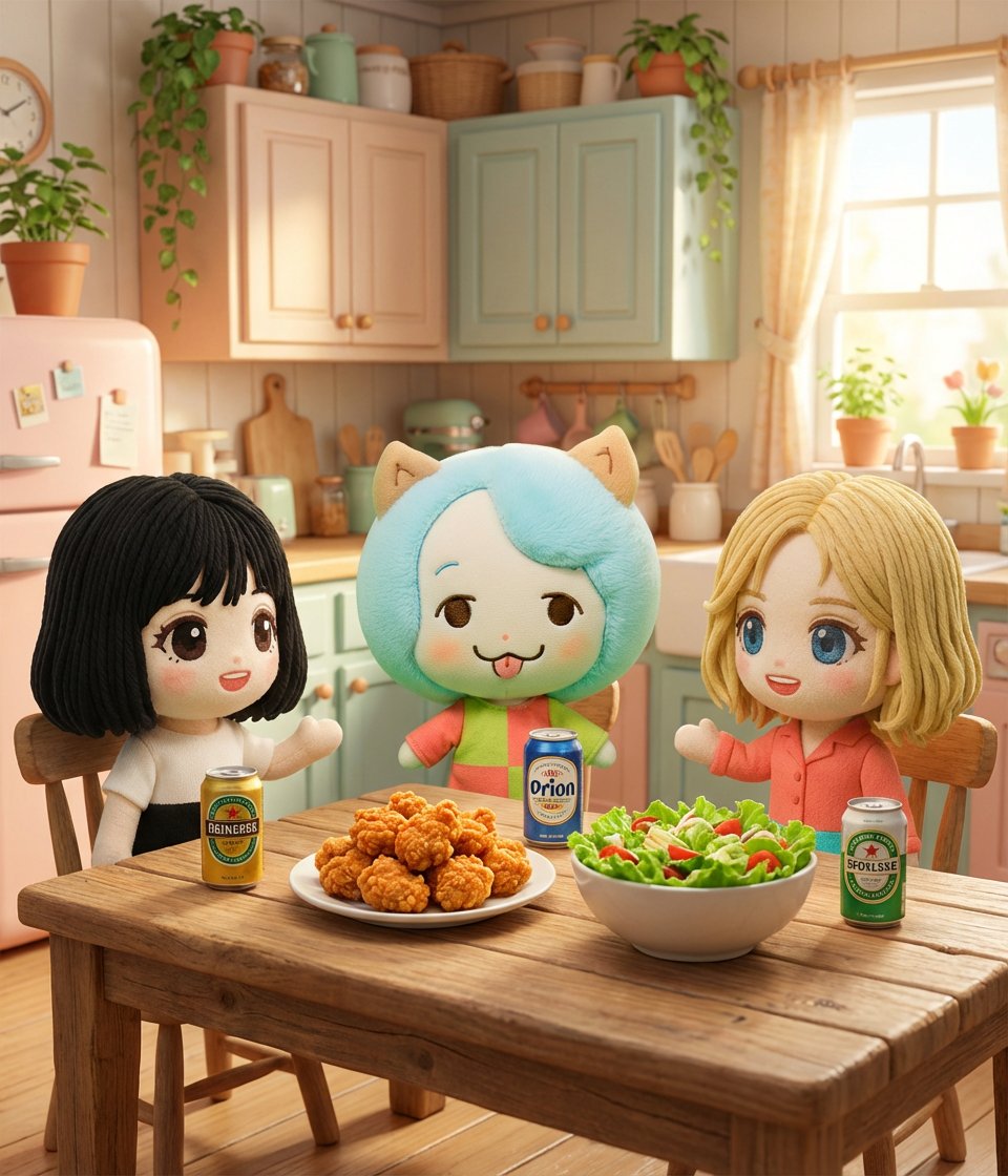 연말이니 적셔줘야죠🍻🍗