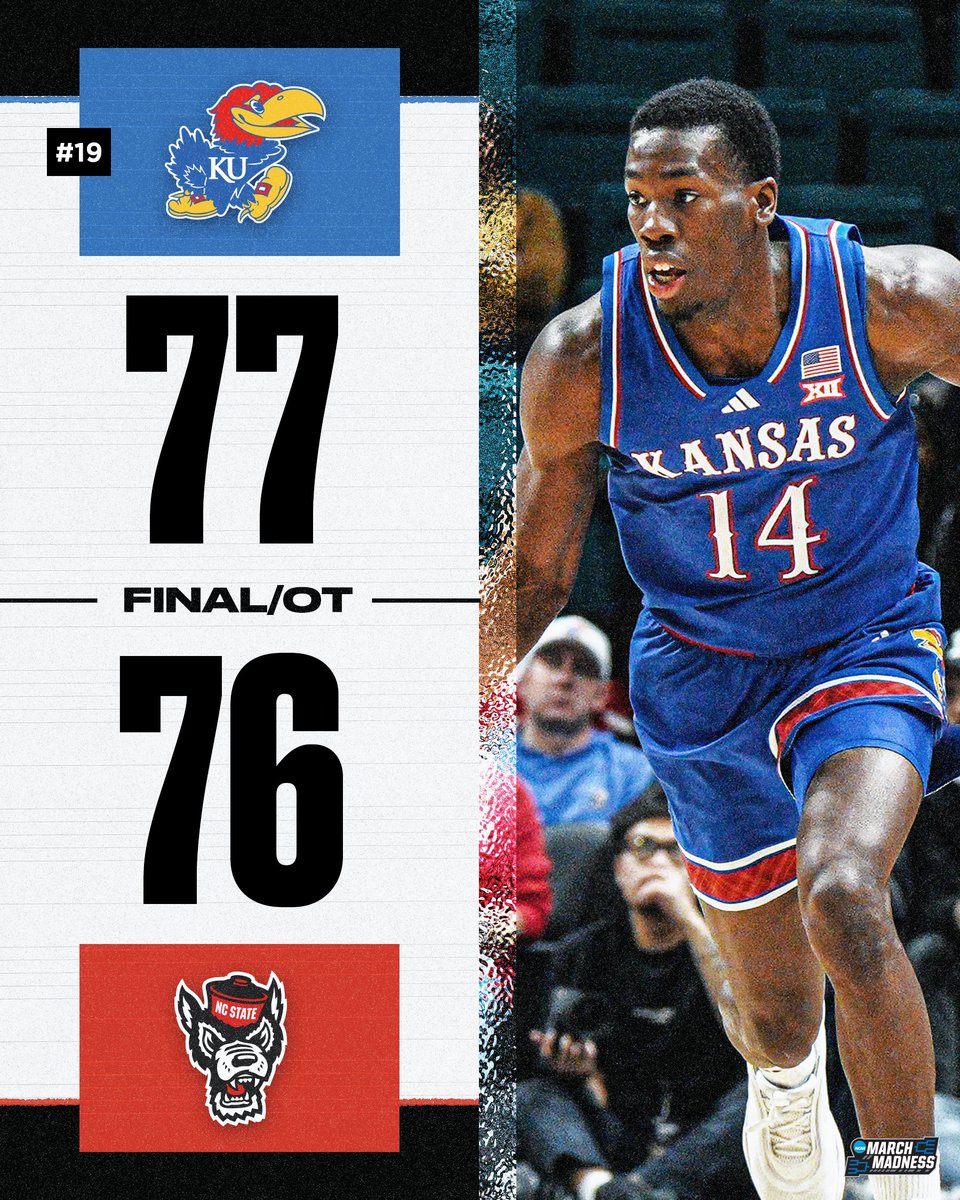 NO. 19 KANSAS WINS IN RALEIGH 🔥

A career night from Melvin Council Jr. powers the Jayhawks past the Wolfpack 👏