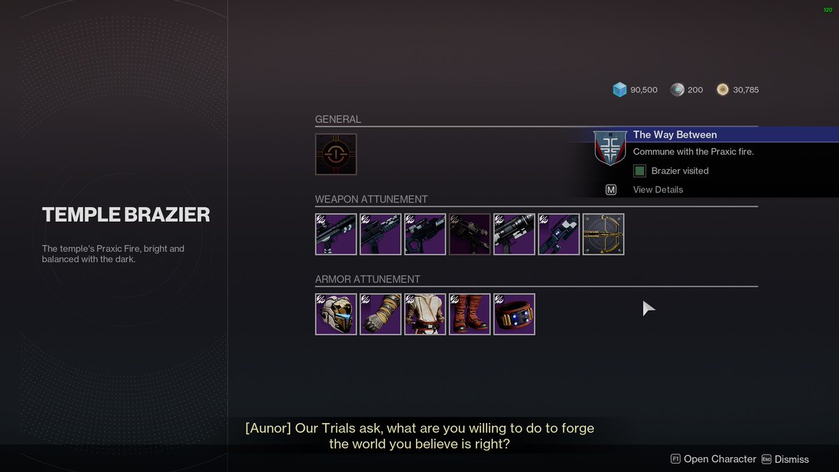 OG123764's tweet image. Completing the dungeon quest opens up focusing within the praxic temple. You have to do like 4-5 runs total while doing some puzzles in between transitions, enjoy!