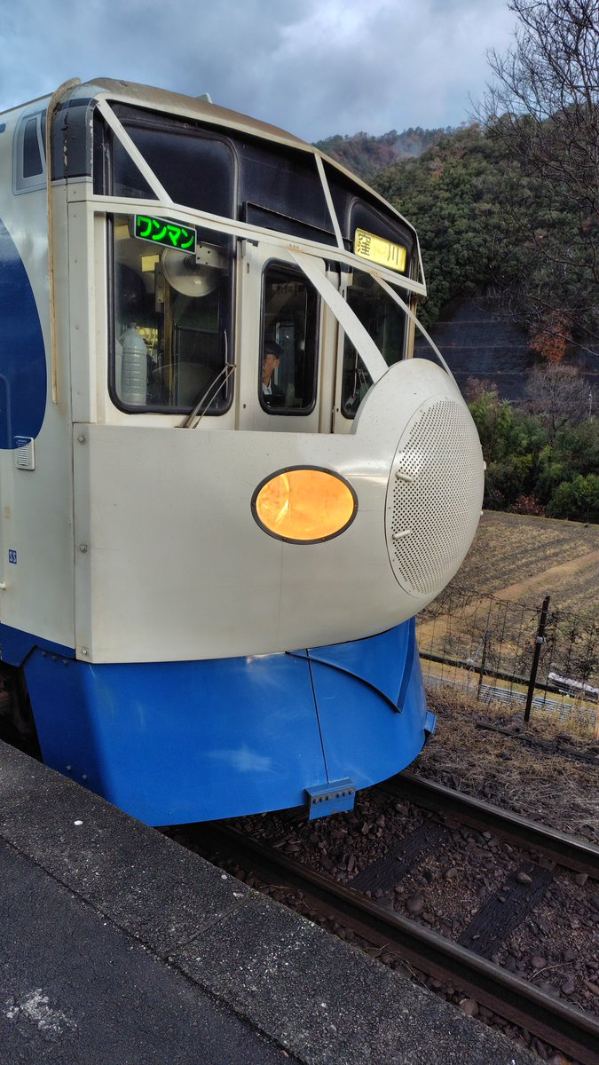 鉄道ホビートレインその25。窪川方面に行くのでライトが普通になった