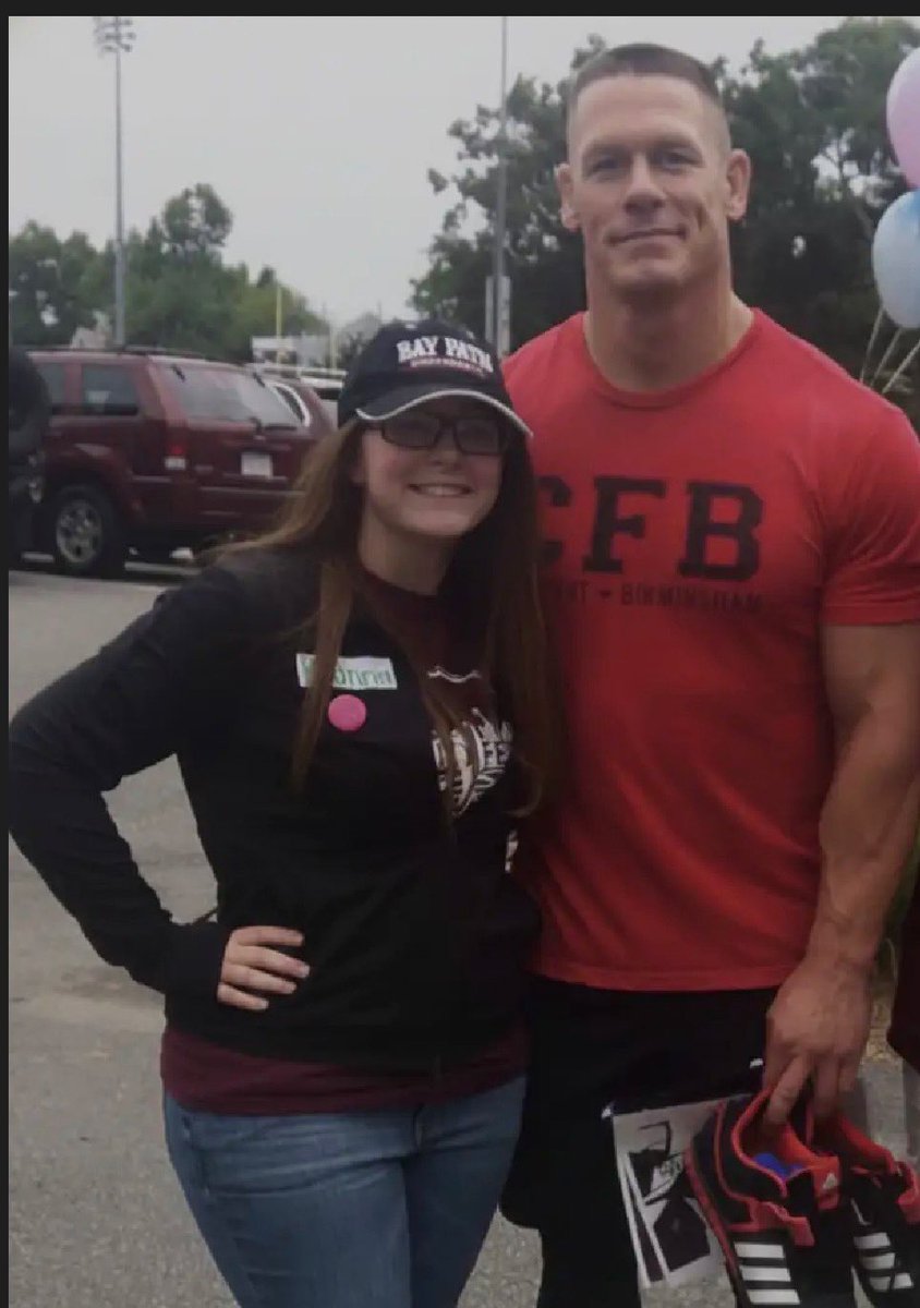 kaydee1117's tweet photo. It’s been about 12 years since we met but it was the coolest experience. #ThankYouCena https://t.co/zREzjld8Os