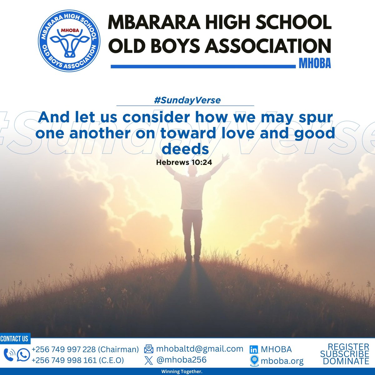 Mbarara High School Old Boys Assoc. (MHOBA) tweet media
