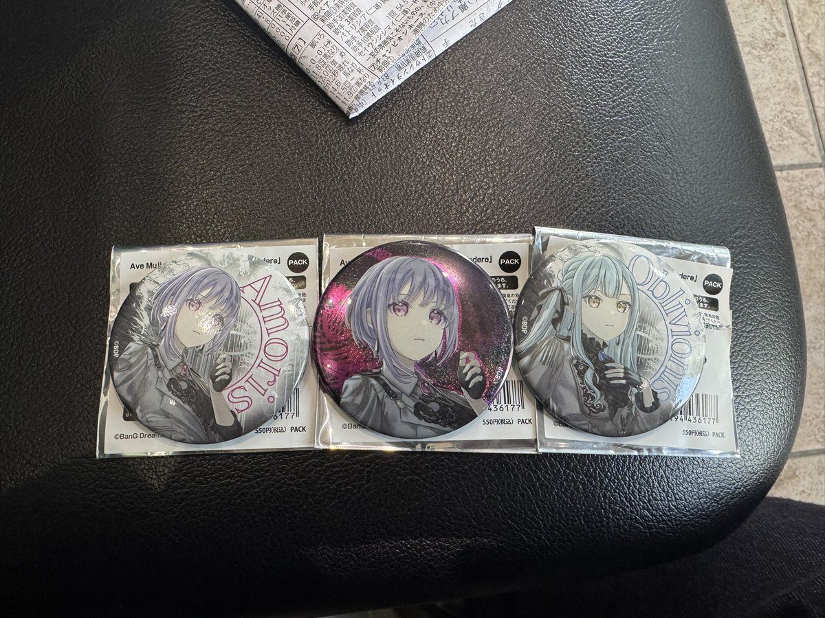 バンドリ Ave Mujica 6th LIVE「Ulterius Procedere」缶バッジ 交換 求