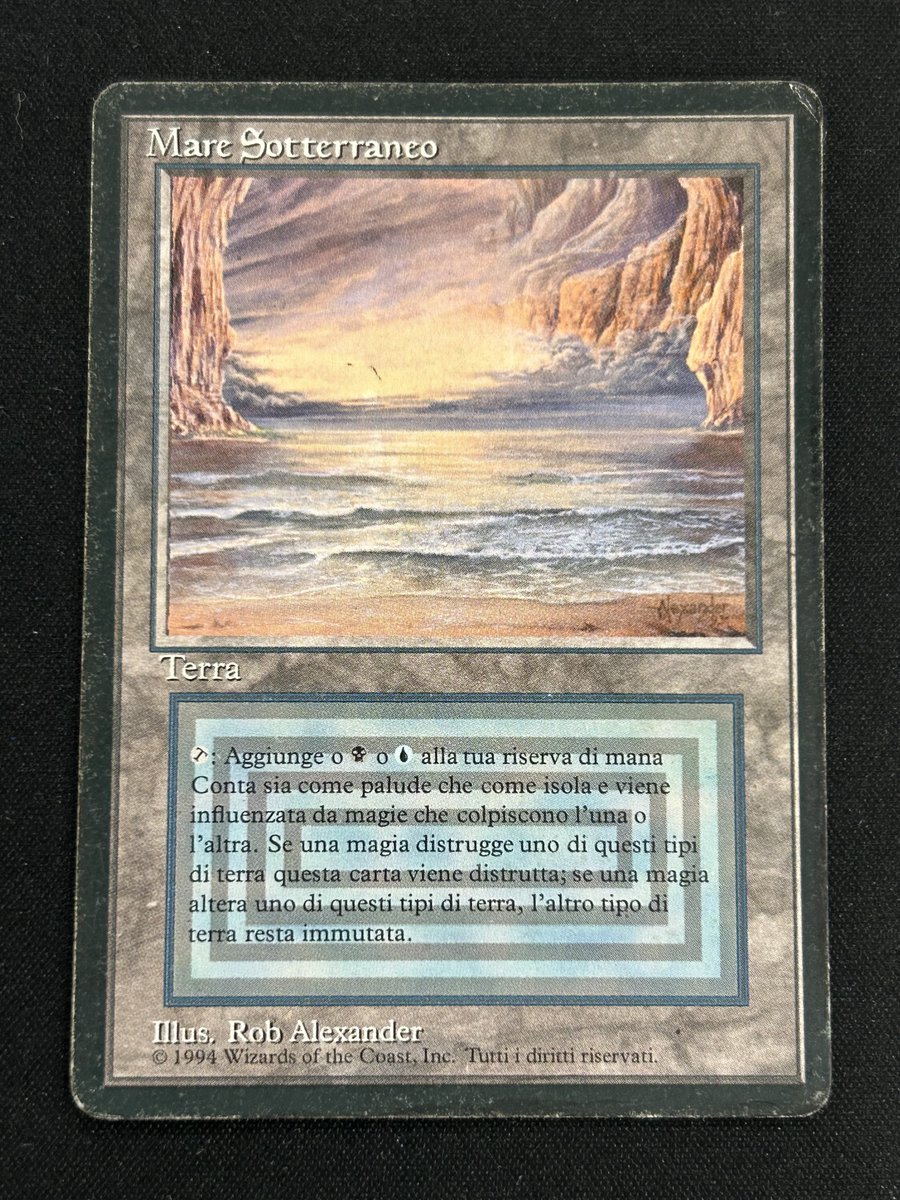 🌊東京MTG秋葉原店最新情報🌊 《Underground Sea》イタリア語黒枠が