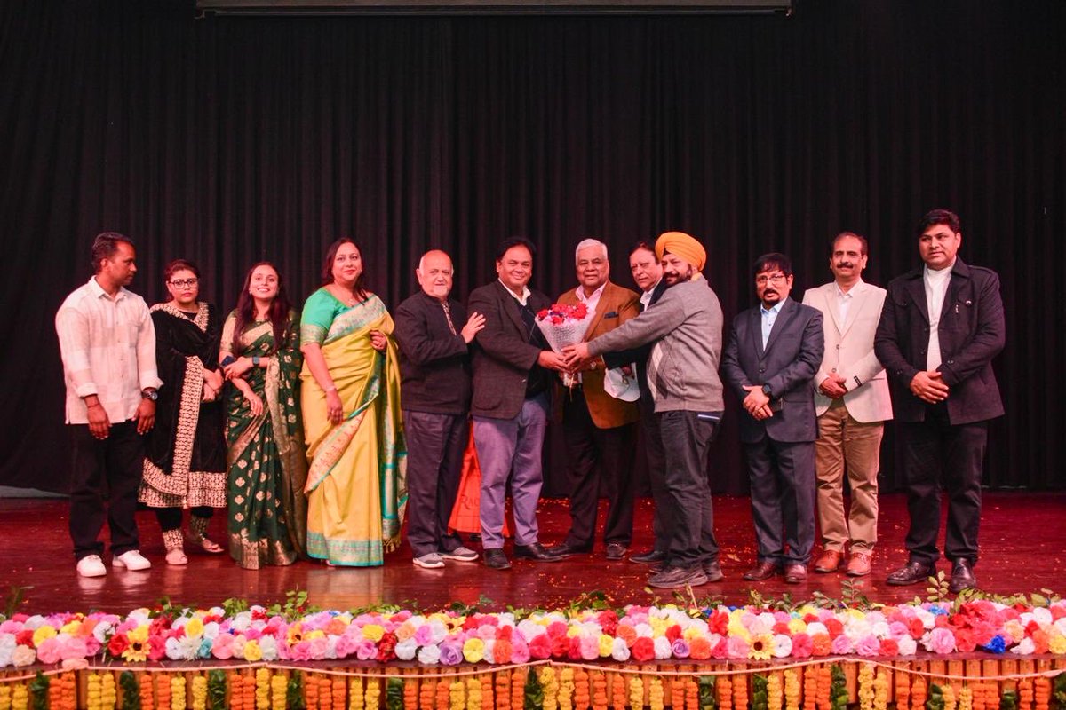 Guest chief of Patron, DCAD Sh. R. K. Gupta meet to there Chairman, Tecnia awards, Delhi on 13.12.2025