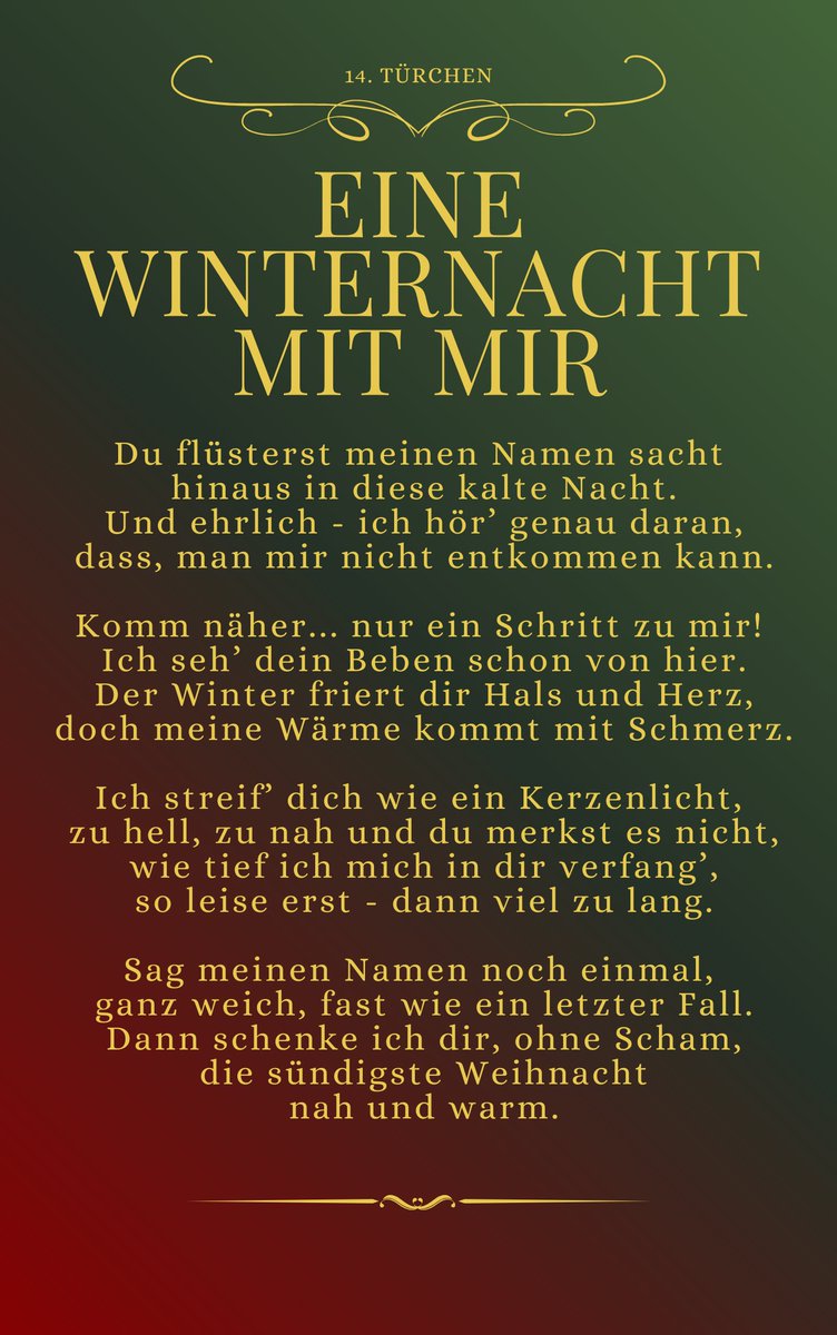 🎁𝟏𝟒. 𝐓ü𝐫𝐜𝐡𝐞𝐧 - 𝐖𝐞𝐢𝐡𝐧𝐚𝐜𝐡𝐭𝐬𝐩𝐨𝐞𝐭𝐫𝐲🎁