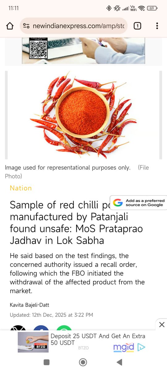 hawasing's tweet image. Ramdev की मिर्ची भी नहीं खाना, वर्ना बीमार होने आपको को कोई नहीं रोक सकता