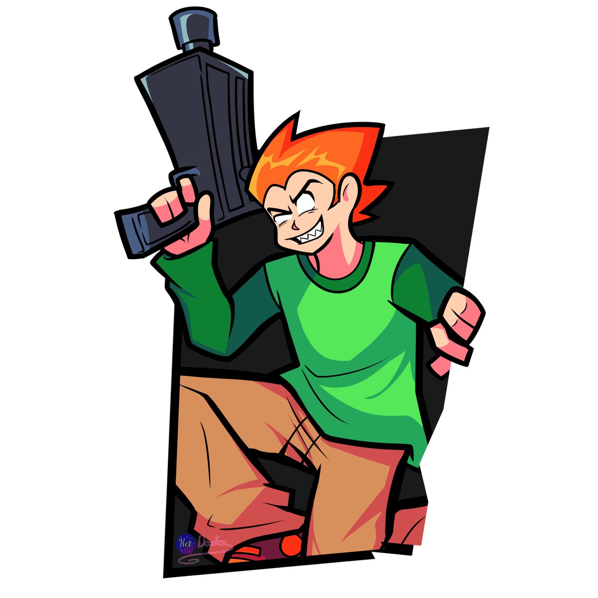 A new DLC update? Pico is now in Rift of the Necrodancer! #FNF