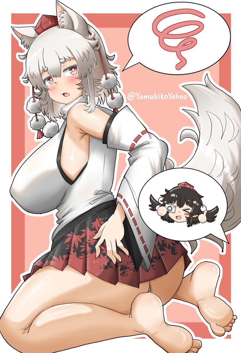 🐺📷 | #東方project #犬走椛  pixiv.net/artworks/13859…