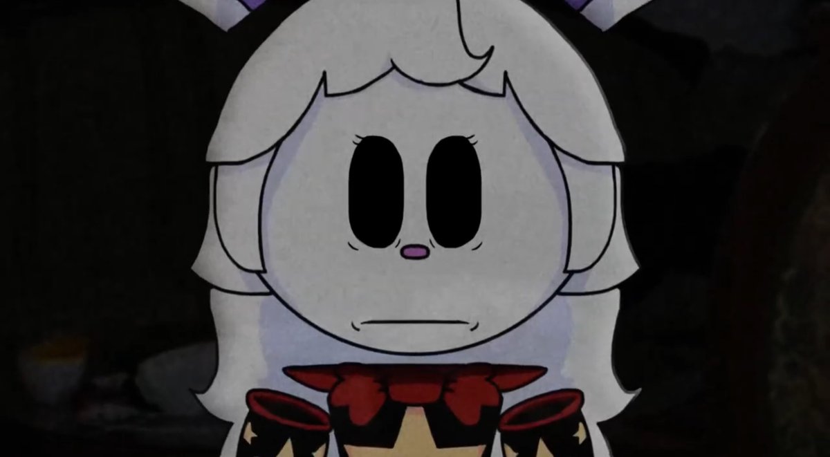 When te traumas 
#DigitalCircus #oc #ocart #bunny