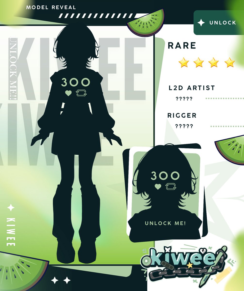 🥝﹕𐔌・MODEL REVEAL〃・꒱

 Sorry to have kept you waiting! 
Can you guys help me unlock my model?

♡ &amp; ↻ will be appreciated‼️

── ⋆˚୨🥝୧⋆｡˚ !! 
#Vtuber #VtuberID #VtuberEN #VtuberUprising