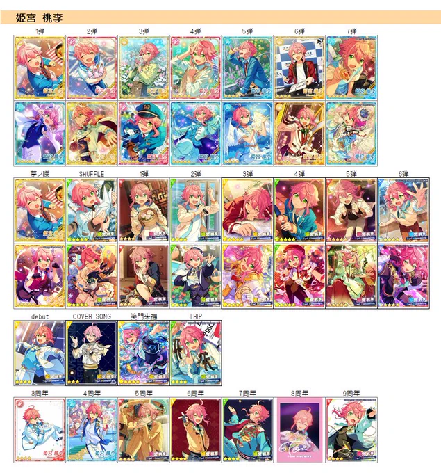 櫻瑪🌸グッズ一覧作成中@固ツイ要確認 on X: 