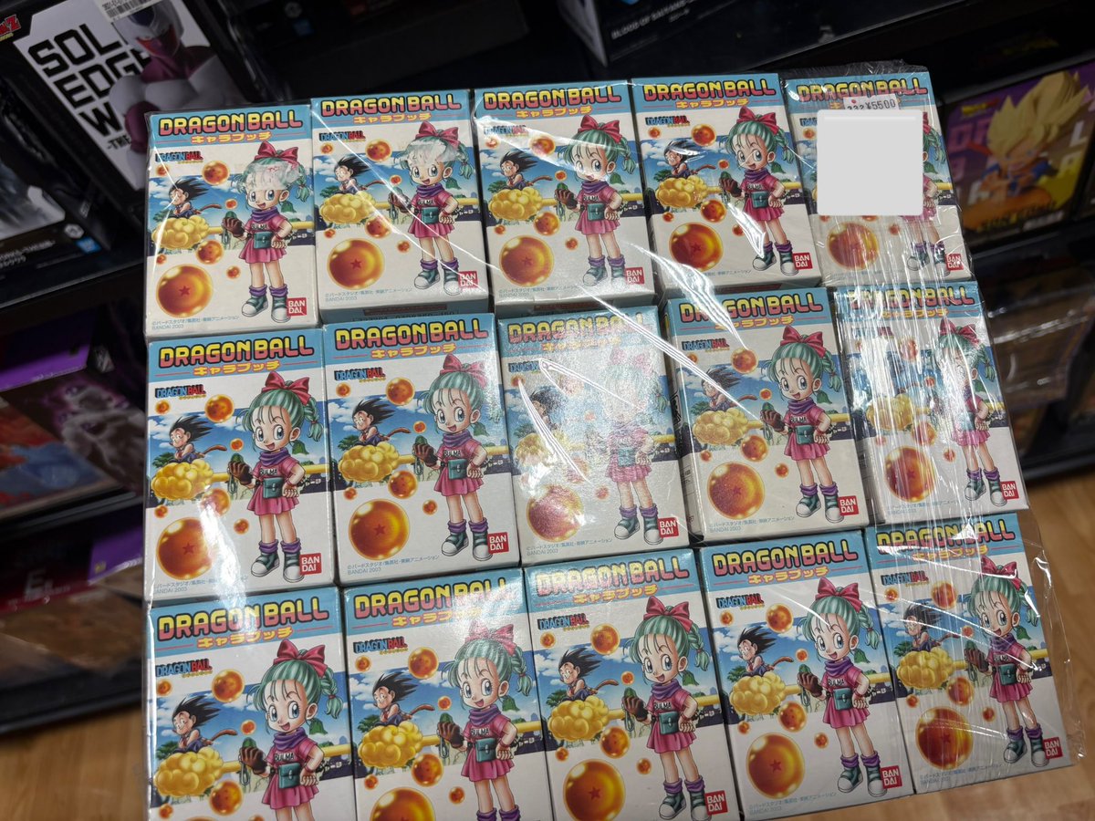 ドラゴンボール キャラプッチ 内袋未開封だったしっ♪ パッケージ可愛
