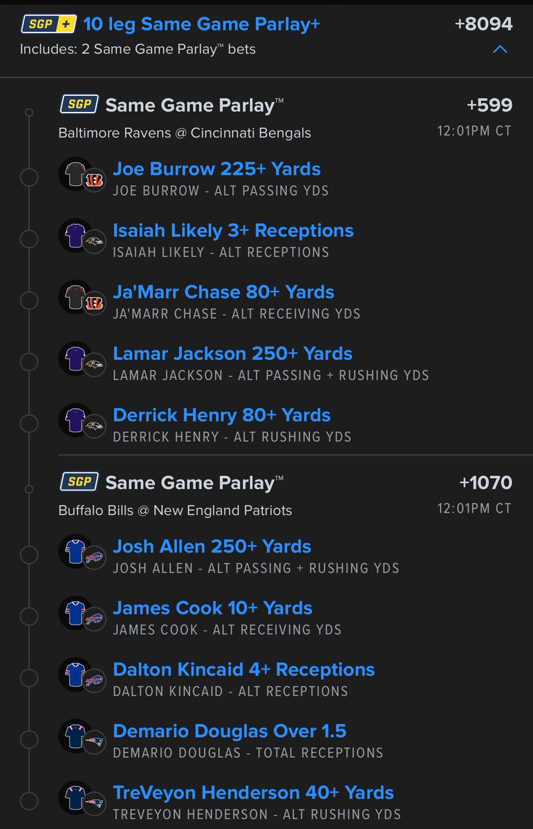Parlays or Die 🤝 tweet media