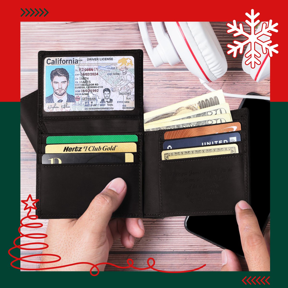 Divoti's tweet image. Give him a gift he’ll cherish forever. 🎁 This Bisondale leather wallet features custom engraving for a truly personal touch. The perfect holiday keepsake. 🎄
Shop now: divotiusa.com/personalized-b…
#GiftsForHim