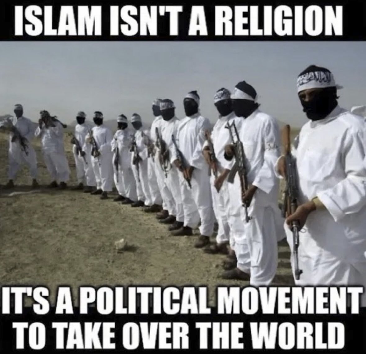 jjauthor's tweet image. Islam is a pedo, raping, death cult!

The Quran is a war manual. 

Mosques are indoctrination centers.