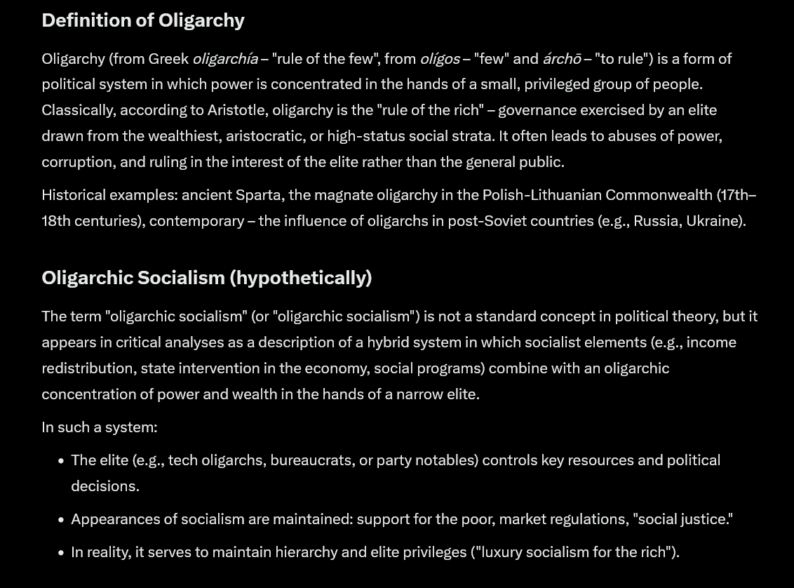 KolinskiRobert's tweet photo. @rinalu_ The 🇺🇸 "democratic" (de facto oligarchic) system was deliberately founded on the critique and negation of socialism and communism—after all, these are the greatest enemies of bourgeois exploitation, elite-serving war, and injustice. This is a feature, not a bug. #SocRev; 👽⚡️🚩 https://t.co/n9vY3vosWY