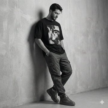 Nano Banana Pro on Gemini App.

Prompt;

{
  "scene_description": "Modern studio photoshoot of a man