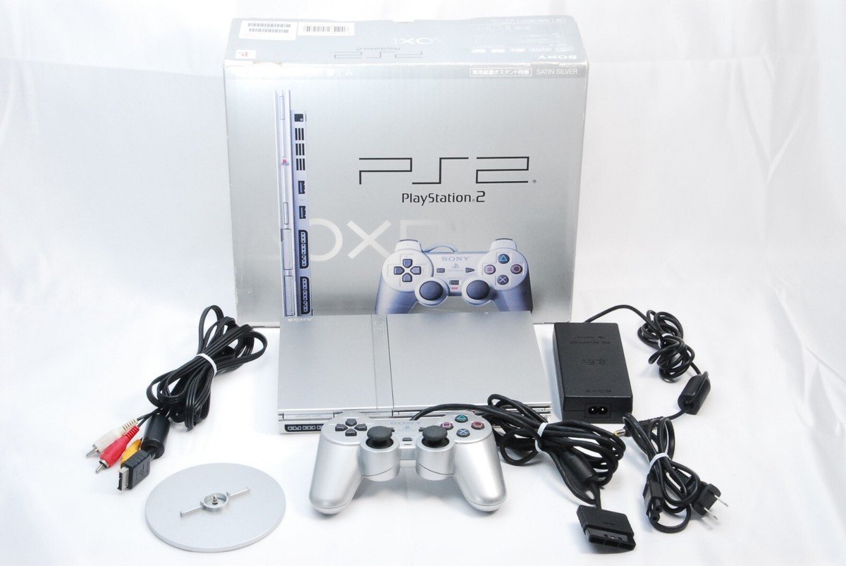 PlayStalgiaX's tweet image. The Silver Slim PS2