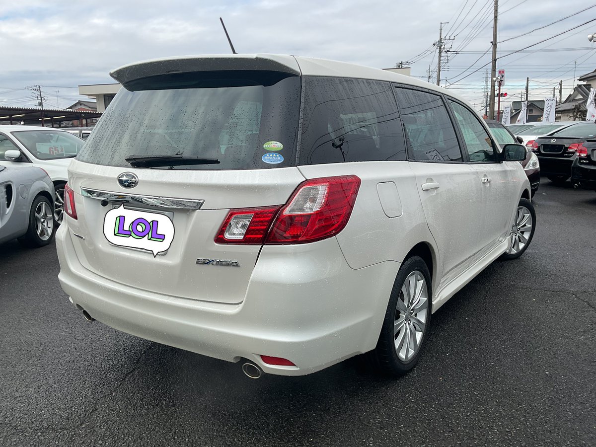入庫車情報 スバル エクシーガ 2000cc 2.0i-S 4WD 平成23年式 47000