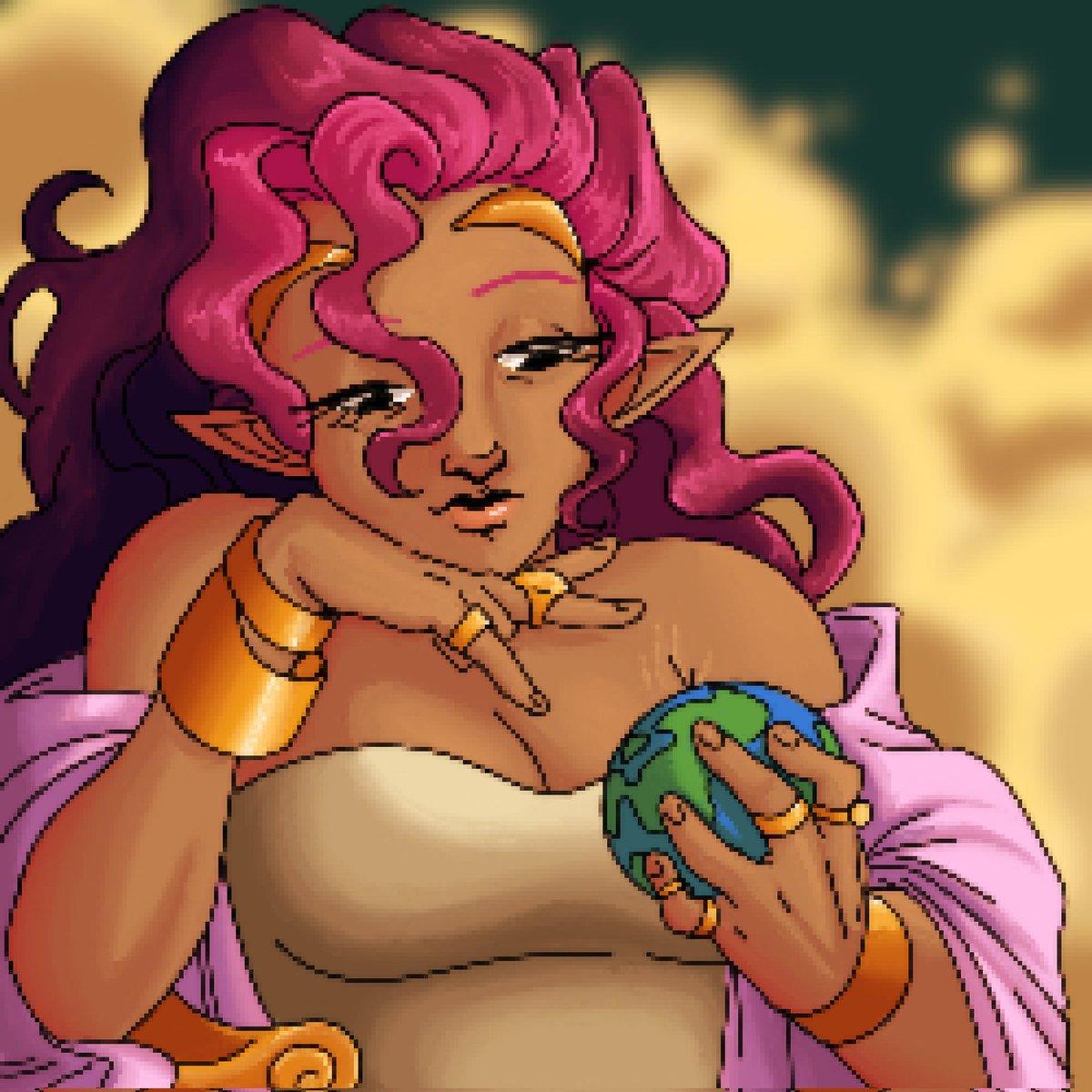 bytesized111's tweet image. Some human art for the timeline :p

Aphrodite looking for her next victim/lover 

#digitalart #procreate