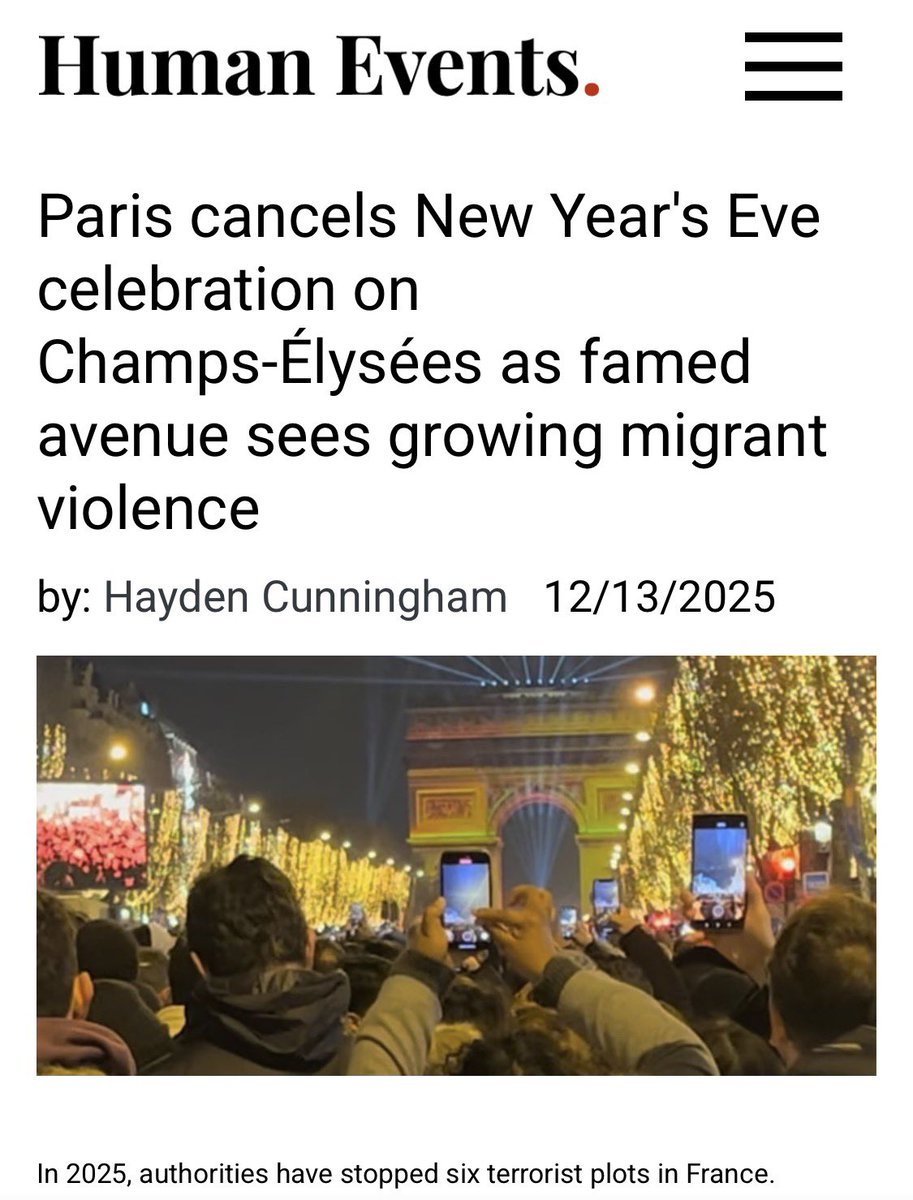 WallStreetMav's tweet image. The elected leaders of France still won’t do mass deportations even as their culture is collapsing. 10% Muslims was enough to intimidate them.

Pathetic.