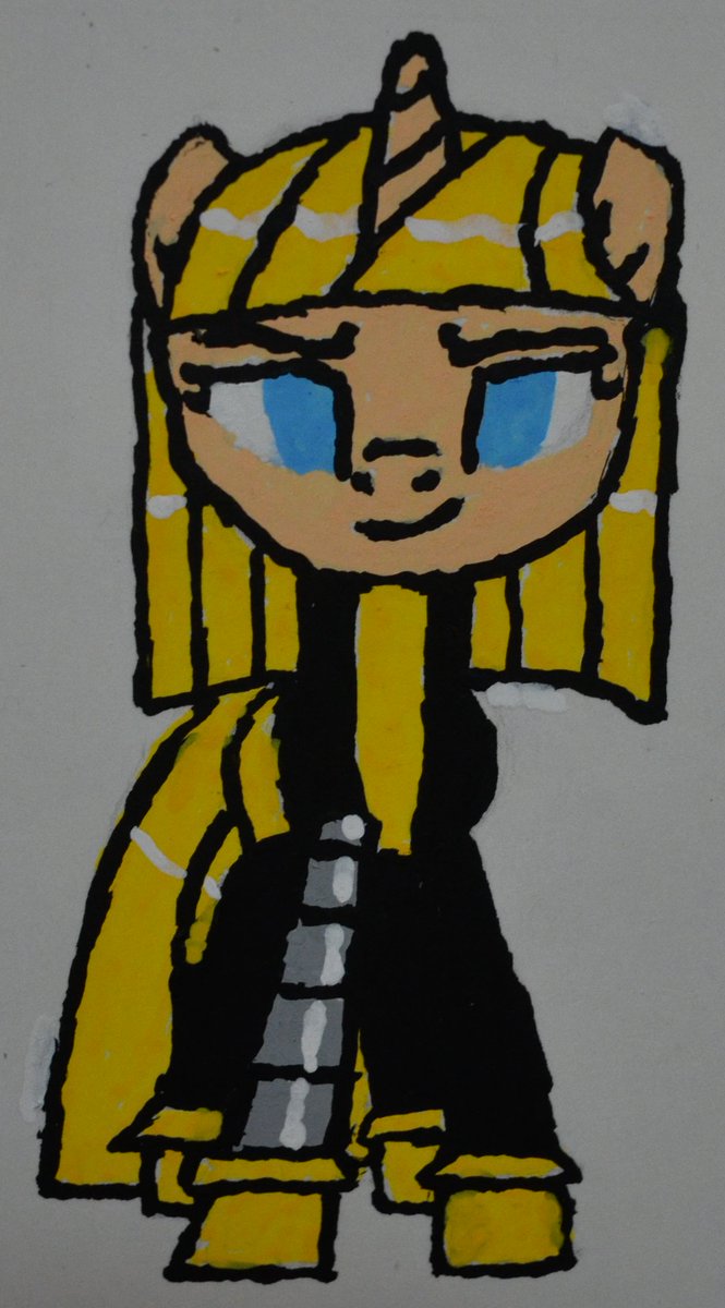 CaptainTortoise's tweet image. Pony version of Magik from X-men