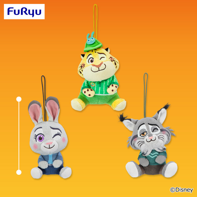 ズートピア2 こてっとぺったん　マスコット　ジュディアソート 全3種 景品情報】 ズートピア2 こてっとぺったん マスコット～ジュディ