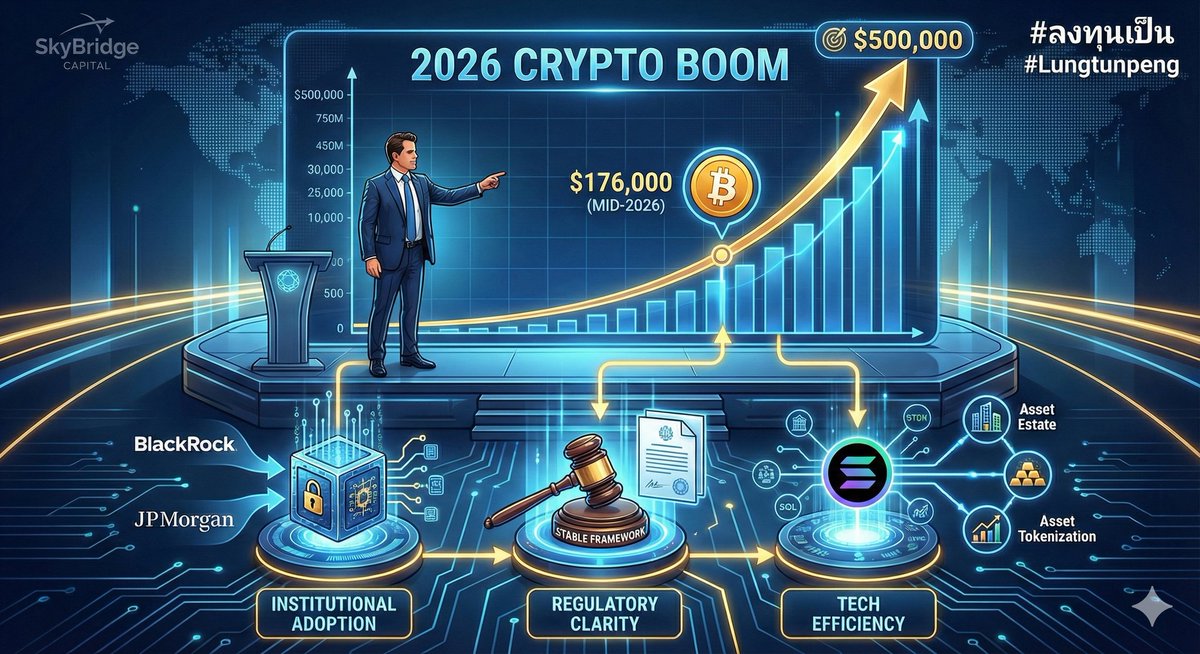 Anthony Scaramucci ฟันธง! ตลาดคริปโตฯ เตรียมโตแบบ "ก้าวกระโดด" ในปี 2026

เมื่อเร็วๆ นี้ ในงาน LONGITUDE Anthony Scaramucci ผู้ก่อตั้ง SkyBridge Capital ได้ออกมาคาดการณ์ว่าตลาดสกุลเงินดิจิทัลกำลังเข้าสู่ช่วงเวลาแห่ง "โอกาสการเติบโตแบบทวีคูณ" และจะมีการขยายตัวอย่าง