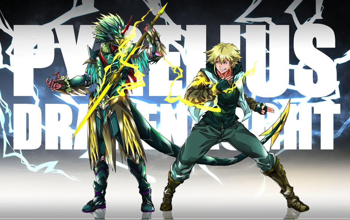 Thunder! Thunder Draaks! HOOOOOOOOOOOO!!!!!!

I now possess the ability to shift to Lighting Dragon Mode! Now I can meme like a Thundercat... Or charge my phone wirelessly in my hand. 

#PyreWorks | Art by <a href="/REQU2/">OLIVER_ARTWORK // COMMISSION OPEN //</a> 

3 Elemental Dragon modes down, 7 to go.