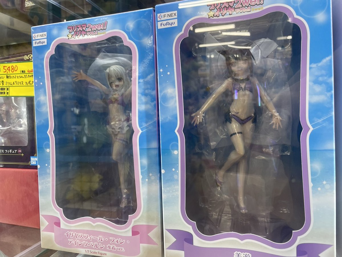 プリズマイリヤ より ‼販売中‼ ～～～ イリヤ&美遊 水着ver