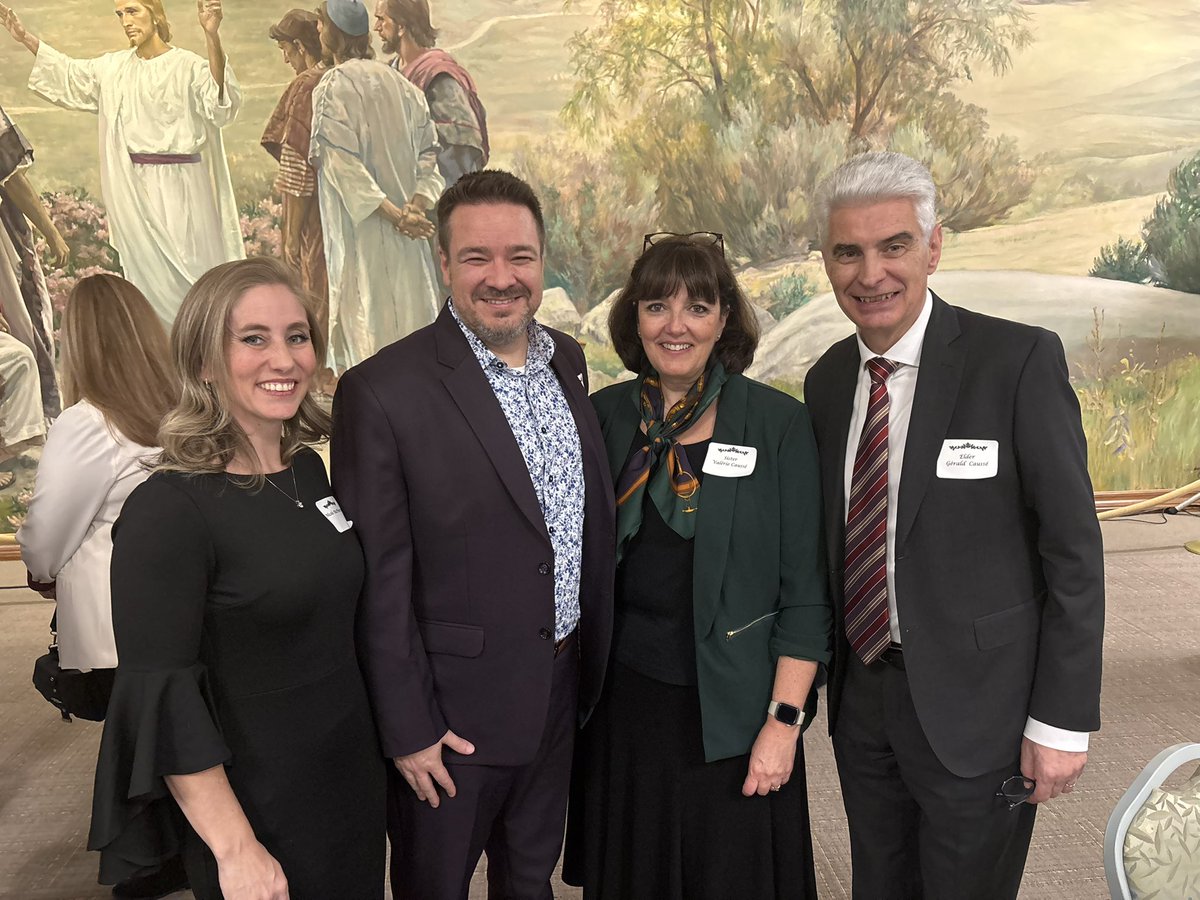 Our newest apostle, Elder Caussé is awesome.  I can’t wait to hear the Tabernacle Choir tonight.  Merry Christmas!