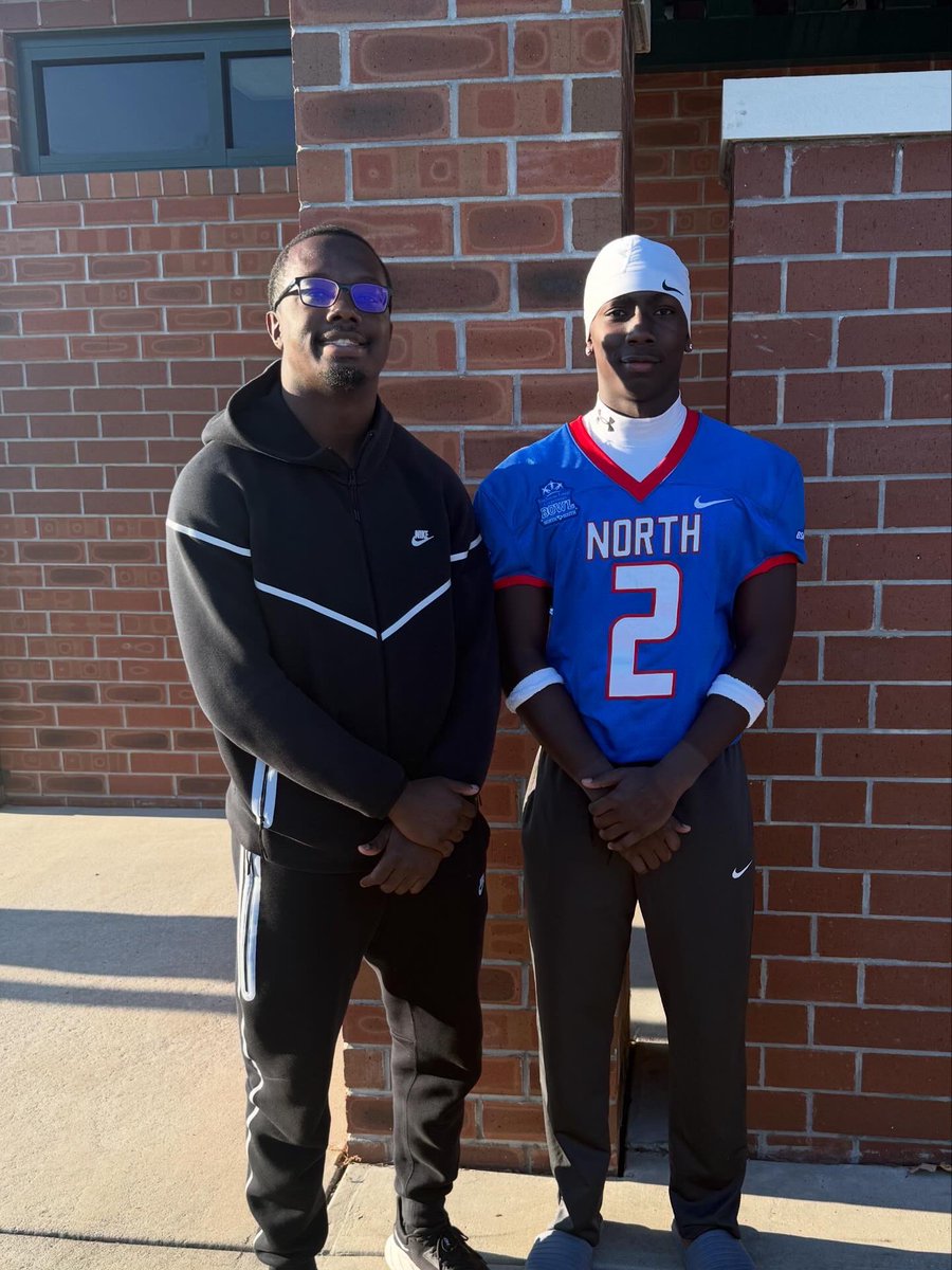 Jdjacks45's tweet image. I’m so proud of my guy, Ant! He played his last HS football game in the @NorthSouthFB all star game and locked down all day! He’s grown into an excellent player and leader. Excited to see what’s next for him!