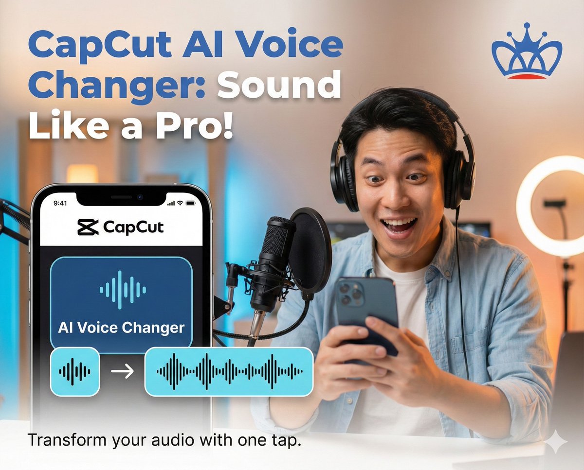BizCrownMedia's tweet image. Hate the sound of your own voice in videos? 🎤🙉 CapCut’s new AI Voice Changer can transform your audio into a professional narrator with just one tap. Have you tried it? #BizCrownMedia #CapCutEdit #AudioHacks 

bizcrownmedia.com/capcut-new-ai-…