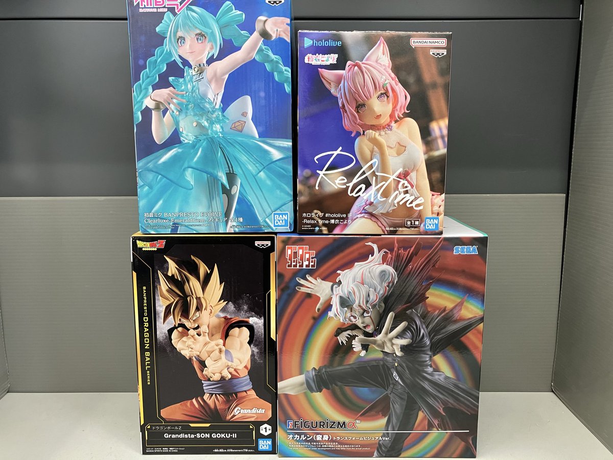 🎉#フィギュア入荷情報🎉 #ホロライブ #ダンダダン #ドラゴンボール