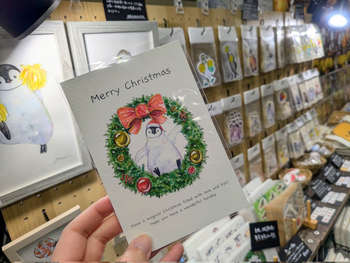 #クリマ53 2日目会場しました！
本日も2号館【M-537,　538】にて18:00までお待ちしております🐧✨
#オトンノアトリエ