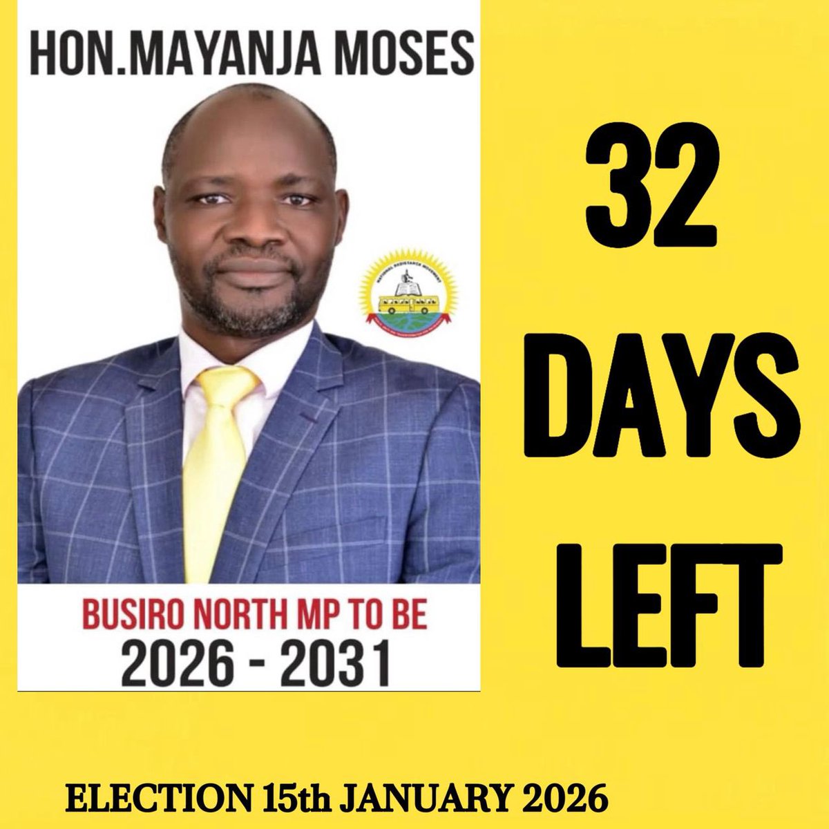 MosesMayanja4's tweet photo. 15th January, Let’s all turn up! https://t.co/jOLLBVrm9k