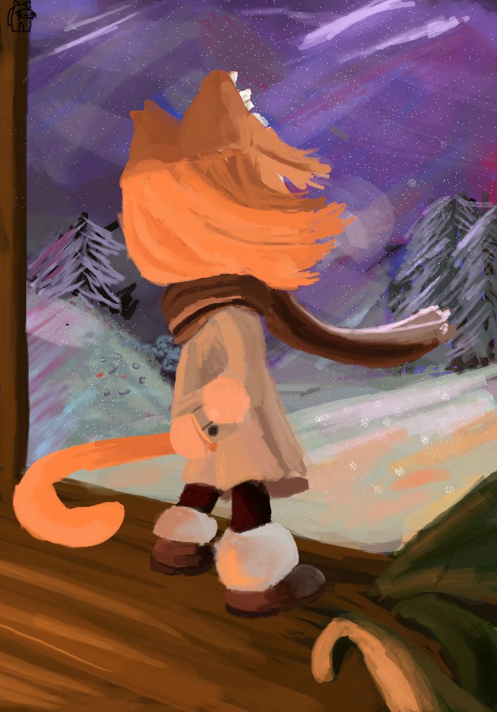 redroacter's tweet photo. Neco arc on paint 287/365 https://t.co/H2dVPdD2Kf